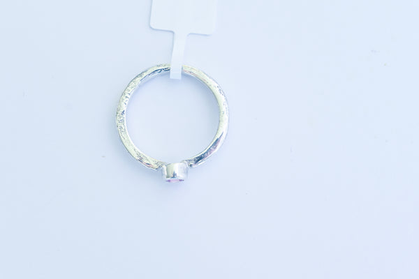 Sapphire silver handmade ring. Nature collection. 