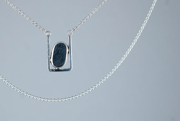 Handcrafted designer jewellery. Artistic necklace