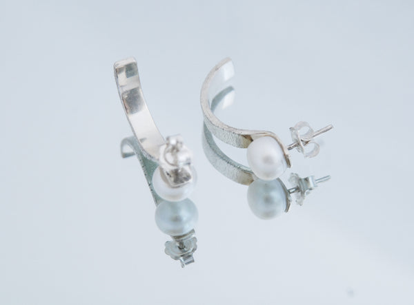 Dragonfly earrings. Rustic elegance