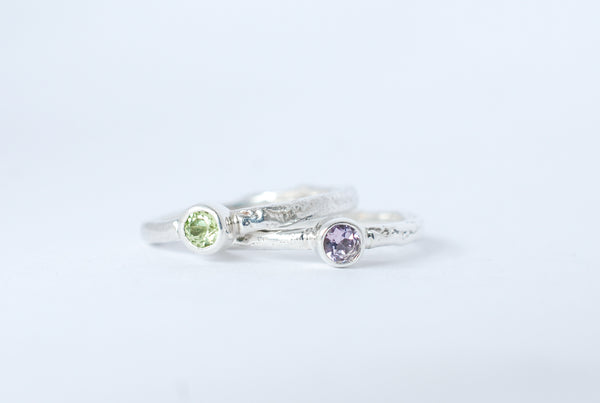 Handmade silver ring Stacks. Stack it up! Jewelry made in Europe.