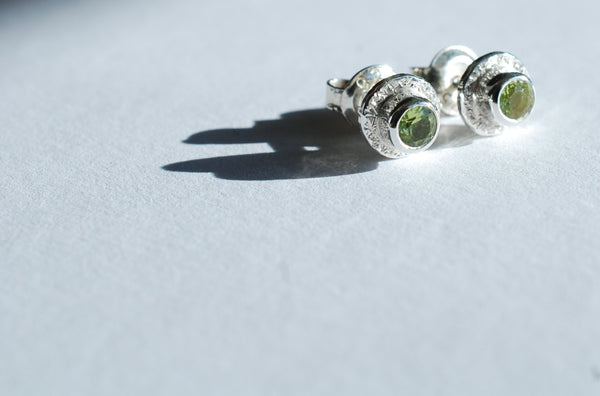 Handmade designer stud earrings.