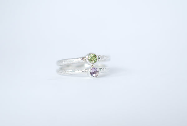 Handmade silver ring Stacks. Stack it up! Jewelry made in Europe.