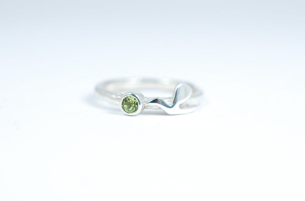 Silver ring set. Stacking rings.