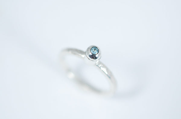 Silver ring set. Stacking rings.